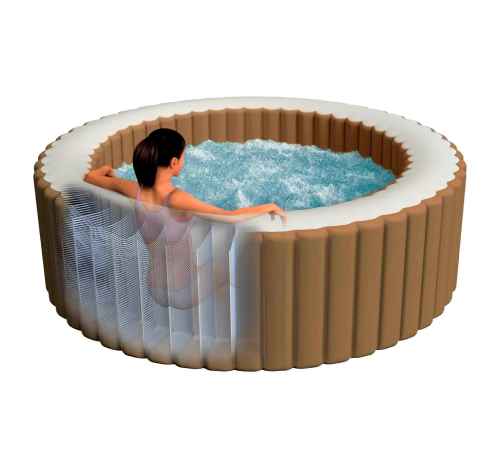 Intex Whirlpool – Vasca idromassaggio Pure Spa Bubble Massage gonfiabile